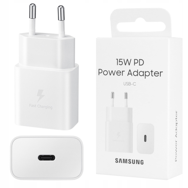 Samsung Adapter (15W PD) USB-C Wit – foto 2