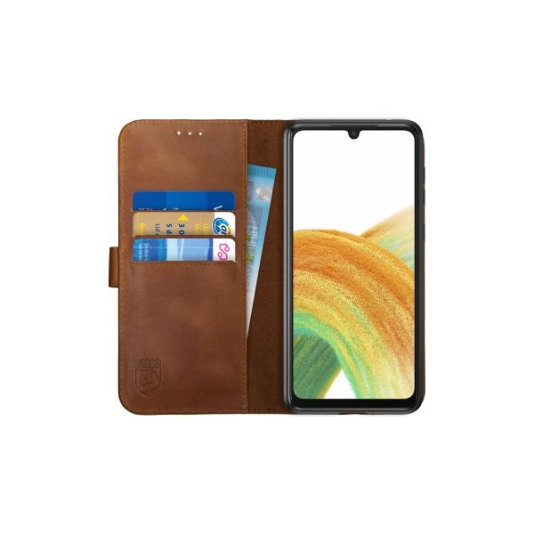 Hoesje Samsung A33 5G bruin leer – foto 4