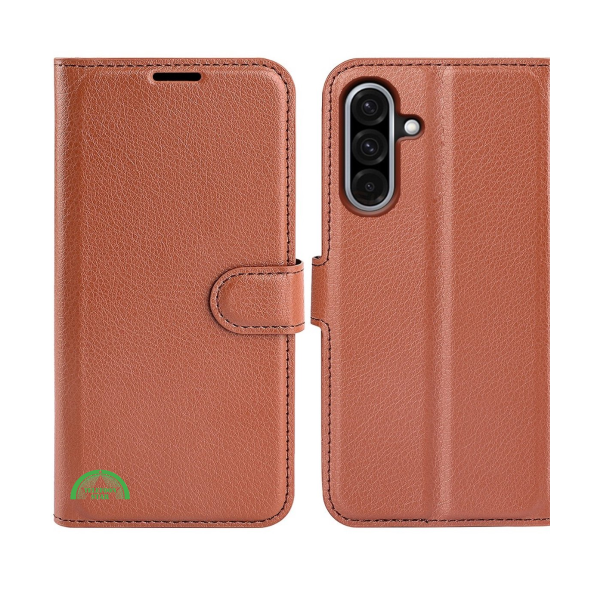 Hoesje voor Samsung Galaxy A57 Bruin Sterke magnetische sluiting – foto 4