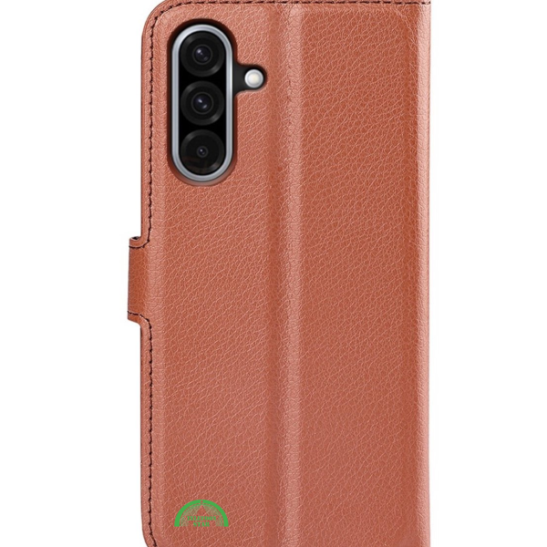 Hoesje voor Samsung Galaxy A57 Bruin Sterke magnetische sluiting – foto 3