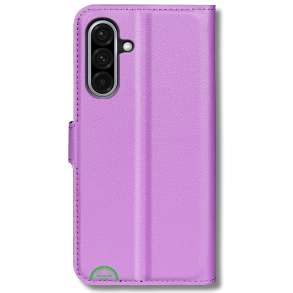 Hoesje voor Samsung Galaxy A37 Paars Bookcase Sterke magnetische sluiting – foto 3