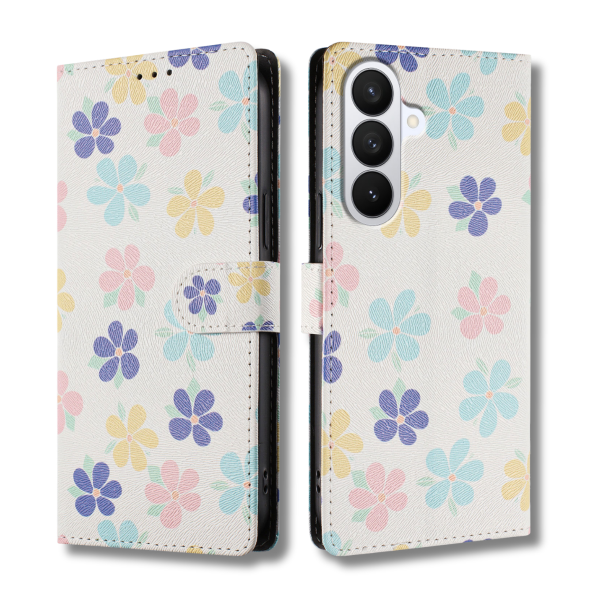 Samsung Galaxy S26 Bookcase Hoesje met Bloemenprint Stijlvolle Bescherming met Wallet Functie – foto 6