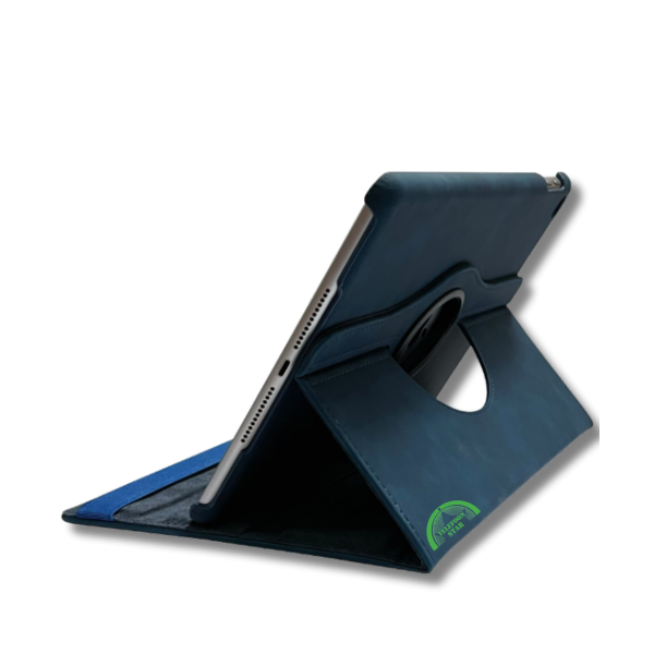 Hoesje voor Samsung A9 Plus Donker Blauw Bookcase met Kickstand Slank licht en stevig – foto 3