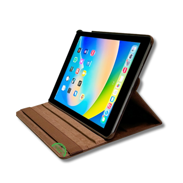 Hoesje voor Samsung A11 Plus Bruin Bookcase met Kickstand Slank licht en stevig – foto 3