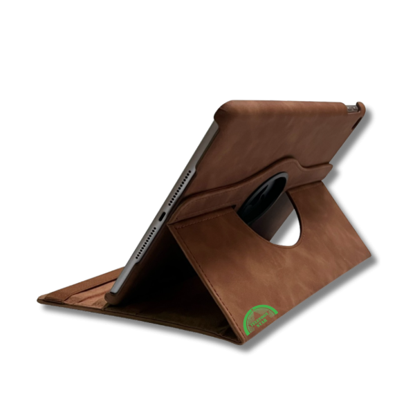Hoesje voor Samsung A11 Plus Bruin Bookcase met Kickstand Slank licht en stevig – foto 4