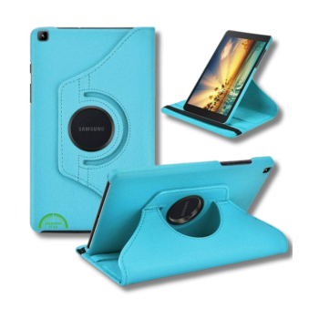 Hoesje voor Samsung A9 Plus Blauw Bookcase met Kickstand Slank licht en stevig
