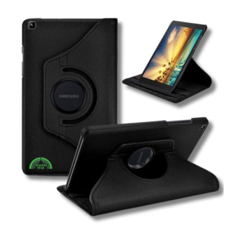 Hoesje voor Samsung A11 Zwart Bookcase met Kickstand Slank licht en stevig