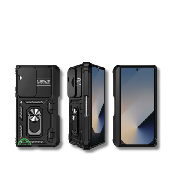 Samsung Galaxy Z Fold 7 Hoesje Met Ringhouder Cameraslider En Scharnierbescherming – foto 5