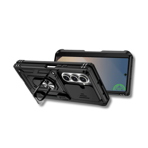 Samsung Galaxy Z Fold 7 Hoesje Met Ringhouder Cameraslider En Scharnierbescherming – foto 4