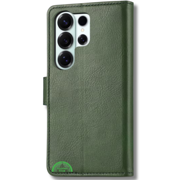 Hoesje voor Samsung Galaxy S26 Ultra Bookcase Groen Maximale Bescherming Perfecte Pasvorm – foto 3