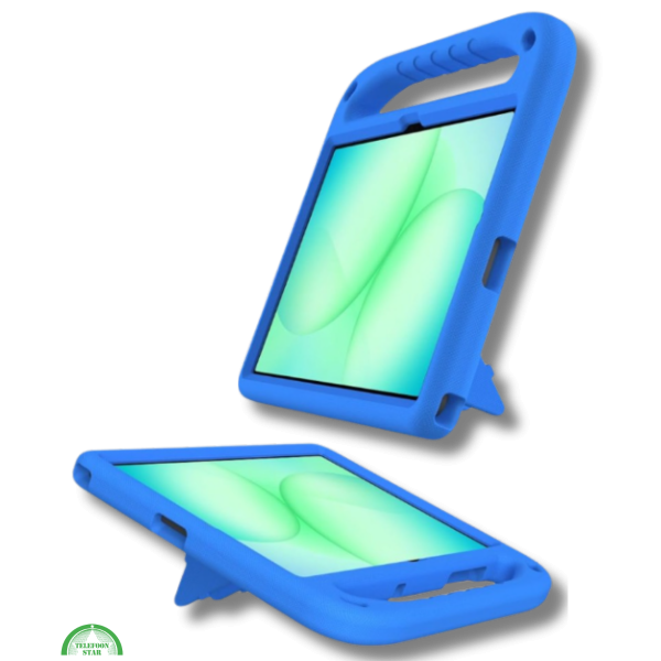 Hoesje voor Samsung A11 Plus Blauw Kids Shockproof Met Handgreep en Kickstand – foto 2