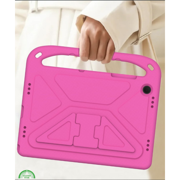Hoesje voor Samsung A9 Plus Roze Kids Shockproof Met Handgreep en Kickstand – foto 4
