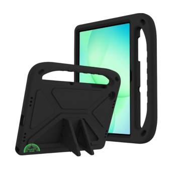Hoesje voor Samsung A9 Plus Zwart Kids Shockproof Met Handgreep en Kickstand