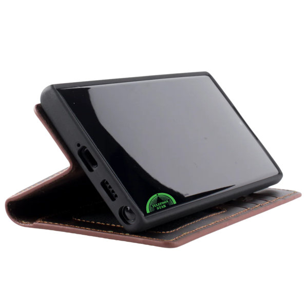 Luxe 2-in-1 Bookcase Hoesje Donker Bruin - Samsung Galaxy S-serie – foto 4