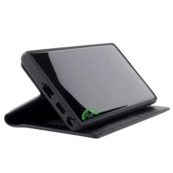 Luxe 2-in-1 Bookcase Hoesje Zwart - Samsung Galaxy S-serie – foto 4