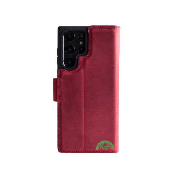 Luxe 2-in-1 Bookcase Hoesje Rood - Samsung Galaxy S-serie – foto 3