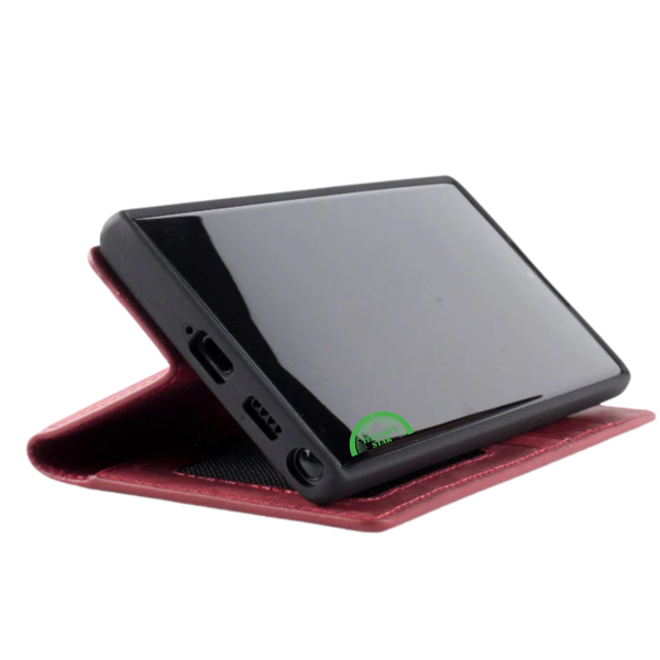 Luxe 2-in-1 Bookcase Hoesje Rood - Samsung Galaxy S-serie – foto 4