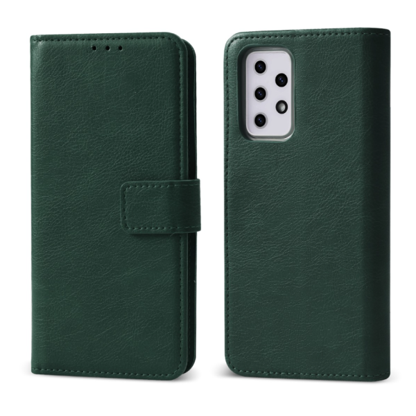 Oppo A80 boek case met Pasjes Groen – foto 2