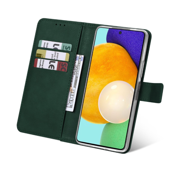 Oppo A80 boek case met Pasjes Groen – foto 5