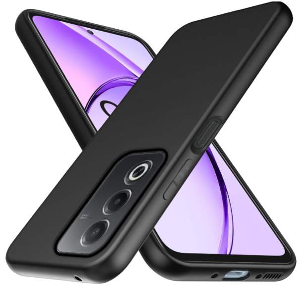 Oppo A80 case Zwart Achterkant – foto 2