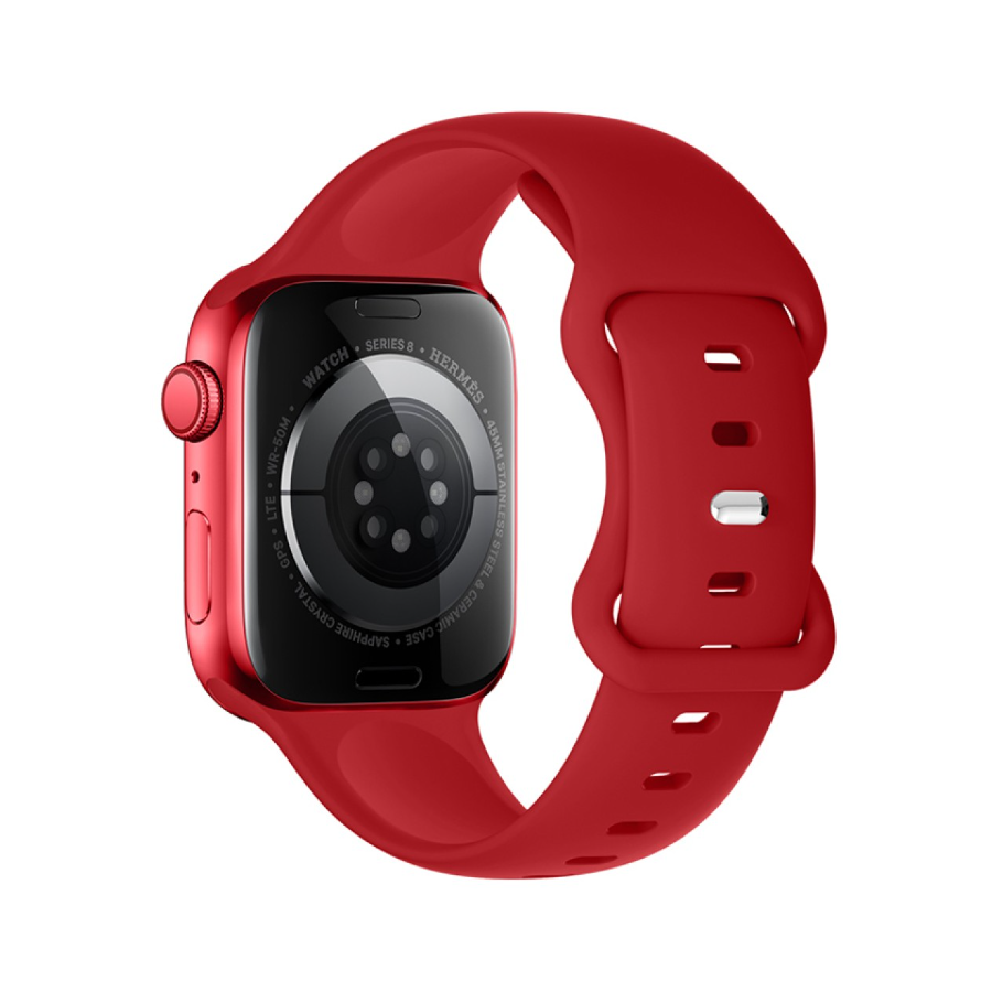 Apple Watch Siliconen Bandje 42/44/45/49mm Rood