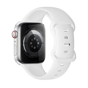 Apple Watch Siliconen Bandje 42/44/45/49mm Wit