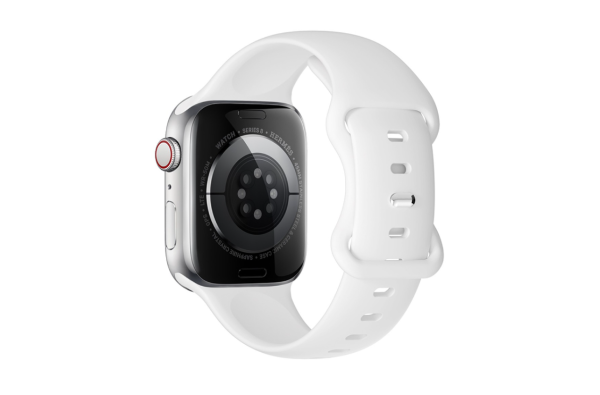 Apple Watch Siliconen Bandje 42/44/45/49mm Wit