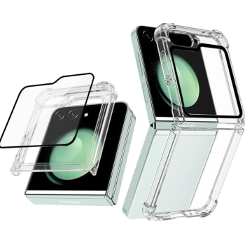 Samsung Z flip 6 Hybrid Clear Armor Case