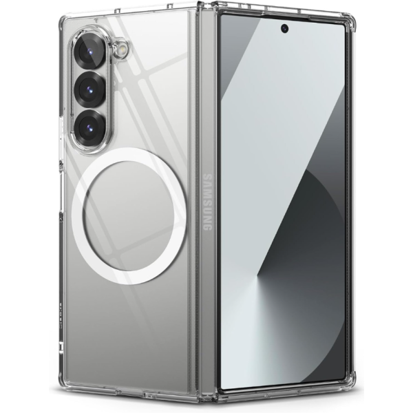Samsung Galaxy Z Fold 6 hoesje doorzichtig silicone magsafe – foto 2