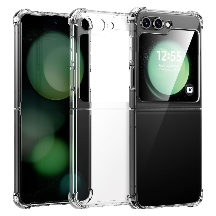 Samsung Galaxy Z flip 6 hoesje doorzichtig silicone
