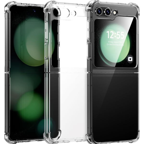 Samsung Galaxy Z flip 6 hoesje doorzichtig silicone – foto 2