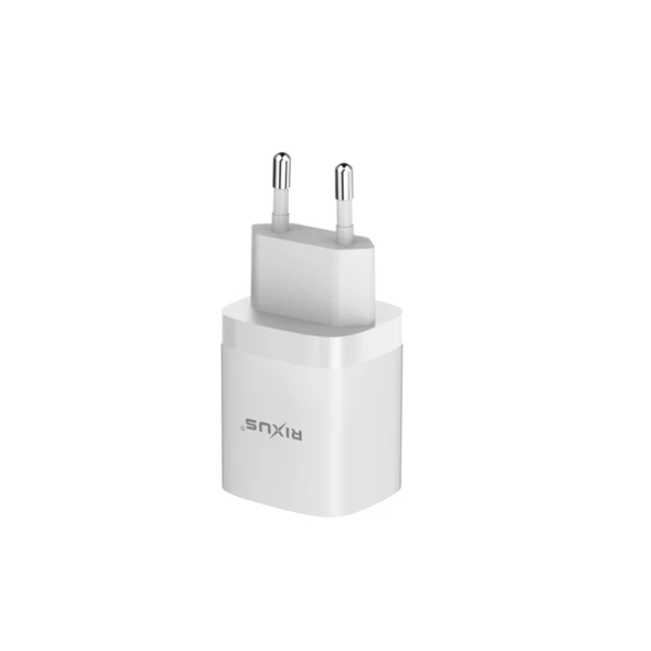 USB-C + USB-A Snellader &ndash; Power Delivery &amp; Quick Charge 3.0 &ndash; 2-Poorts Wandadapter &ndash; Compact en Krachtig – foto 2