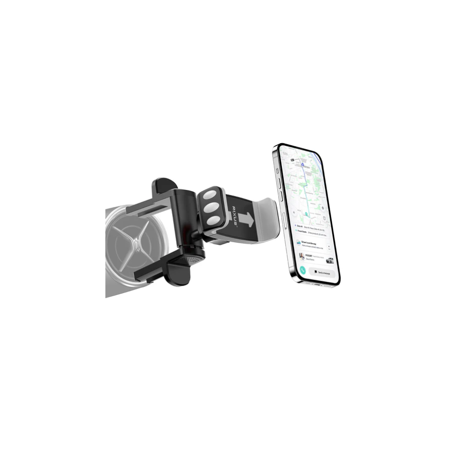 Universele Autohouder voor Ventilatierooster &ndash; Zwart &ndash; Stevige Grip &amp; 360&deg; Draaibaar