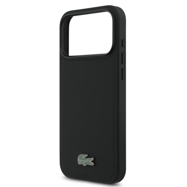 Lacoste iPhone 18 Pro Max Hoesje met MagSafe en Magnetische Pashouder &ndash; Zwart – foto 2