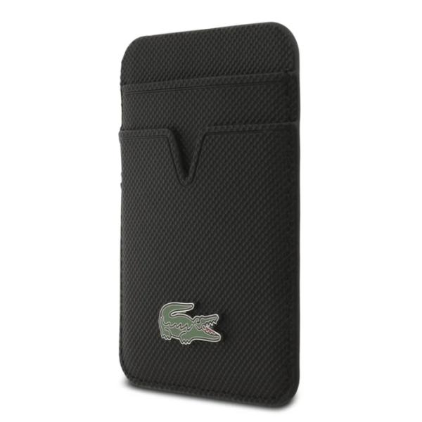 Lacoste iPhone 18 Pro Max Hoesje met MagSafe en Magnetische Pashouder &ndash; Zwart – foto 5
