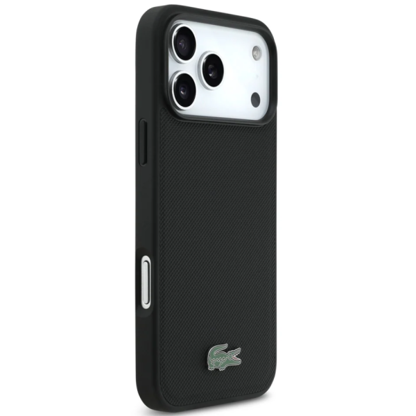 Lacoste iPhone 18 Pro Max Hoesje met MagSafe en Magnetische Pashouder &ndash; Zwart – foto 7