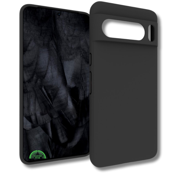 Google Pixel 10 Zwart Soft Touch Siliconen Hoesje Slanke Bescherming – foto 5