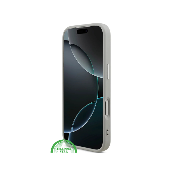 Guess iPhone 17 Pro Hoesje met MagSafe &ndash; Zilveren Glitter Luxe Bescherming – foto 5