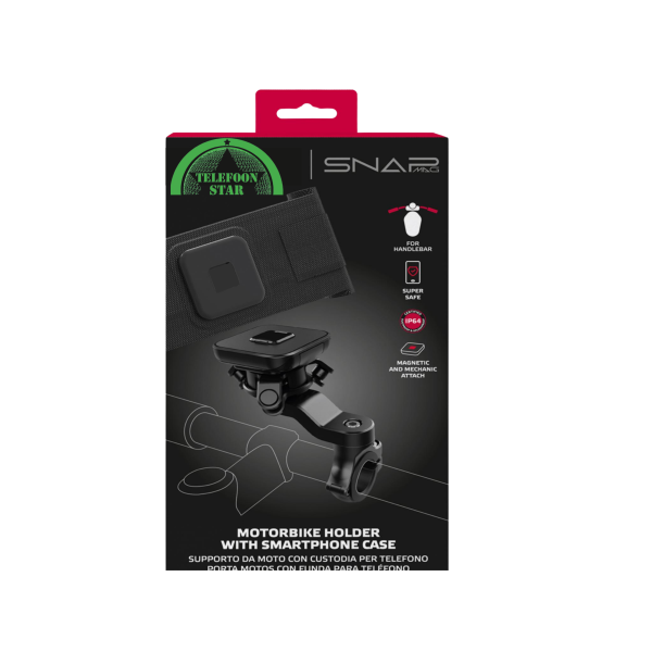 Smartphonehouder Motor &amp; Fiets &ndash; IP64 Waterdicht | Telefoonstar – foto 4