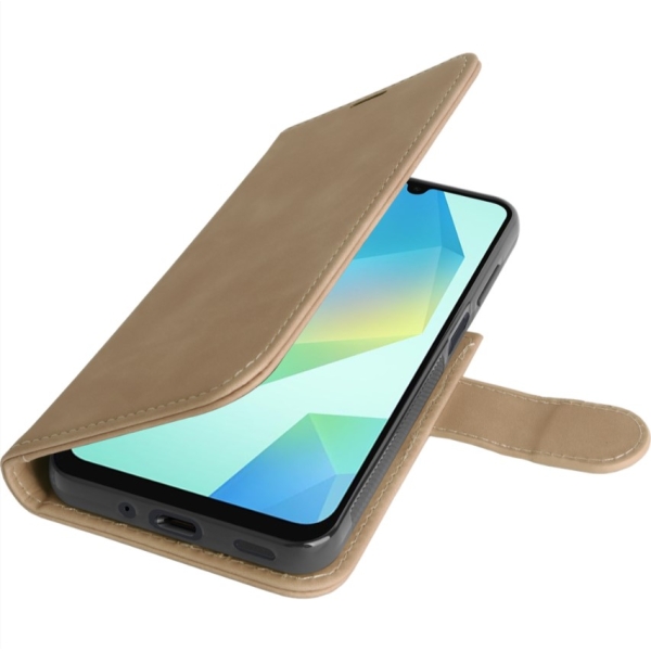 2 in 1 Bookcase Samsung Galaxy A16 | Magnetisch Hoesje | 2 in 1 Hoesje | Taupe – foto 4