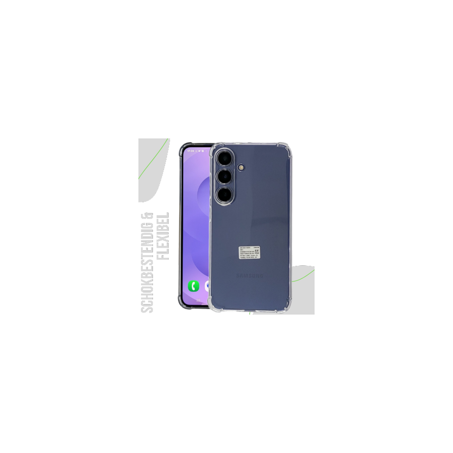 Samsung Galaxy S25 Edge Transparant Hoesje &ndash; Schokbestendig &amp; Flexibel