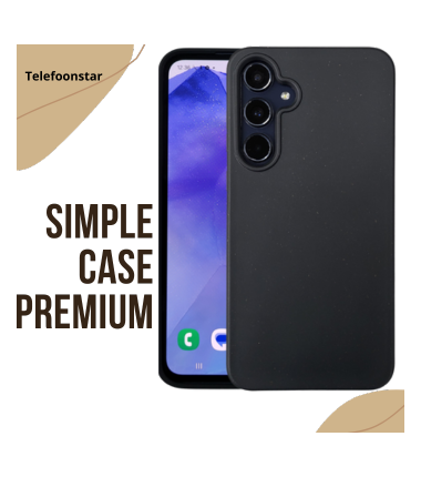 S25 Edge Zwart Hoesje &ndash; Stevige Backcover Bescherming