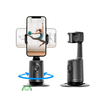 Auto Tracking Smartphone Houder &ndash; 360&deg; Volgfunctie Zonder App | Telefoonstar