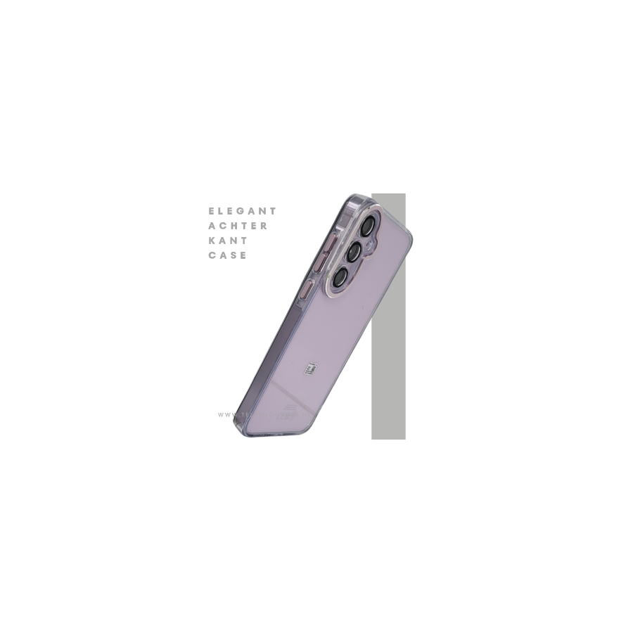 Hoesje voor Samsung Galaxy A37 Transparant Achterkant Elegante Bescherming