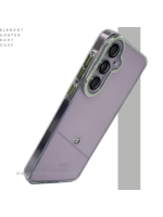 Transparant groen knop Hoesje Samsung Galaxy A56 Schokbestendige Bescherming