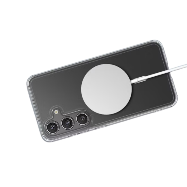 Transparant MagSafe Hoesje Samsung &ndash; Draadloos Opladen – foto 4