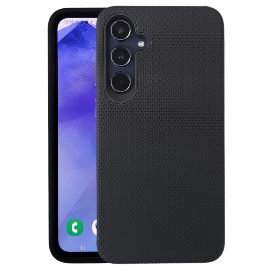 Zwart Hoesje voor Samsung &ndash; Antislip &amp; Schokbestendig