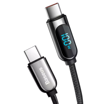 USB-C naar USB-C Oplaadkabel met LED Indicator &ndash; 2 Meter