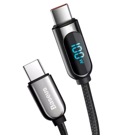 USB-C naar USB-C Oplaadkabel met LED Indicator &ndash; 2 Meter