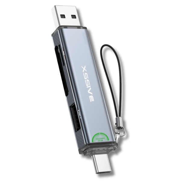 USB 2.0 Card Reader OTG en Hub &ndash; Alles-in-&eacute;&eacute;n Data Oplossing – foto 4